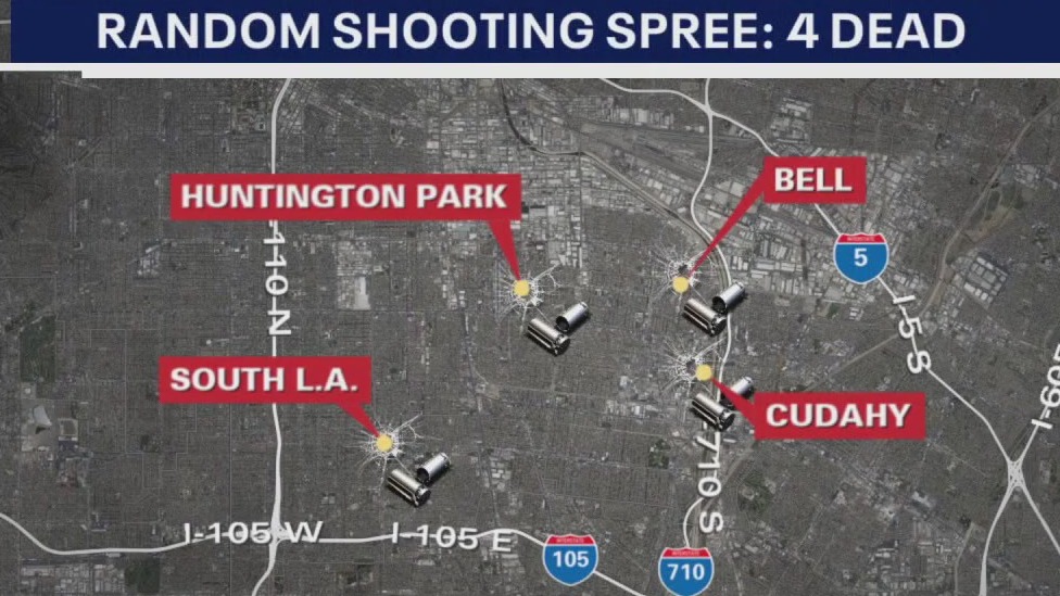 2 arrested in random shooting spree